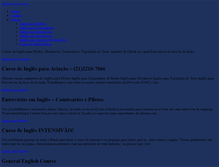 Tablet Screenshot of inglesparaaviacao.globalaviationenglish.com