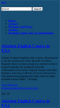 Mobile Screenshot of inglesaviacao.globalaviationenglish.com
