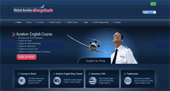 Desktop Screenshot of globalaviationenglish.com